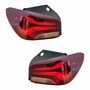 Par de Lanterna Traseira Gm Onix Hatch 2020 Até 2024 Bicolor Sem Led