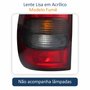 Par de Lanterna Traseira Gm Wagon 4 Portas 1996 Até 1999  Fumê