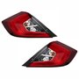 Par de Lanterna Traseira Honda Civic 2017 Até 2020 Bicolor Canto
