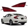 Par de Lanterna Traseira Honda Civic 2017 Até 2020 Tampa