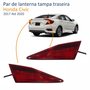 Par de Lanterna Traseira Honda Civic 2017 Até 2020 Tampa