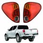 Par de Lanterna Traseira Mitsubishi L200 Triton 2008 Até 2017