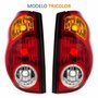 Par de Lanterna Traseira Mitsubishi L200 Triton 2008 Até 2017