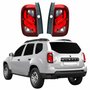 Par Lanterna Traseira Renault Duster 2016 Até 2020 Com Led