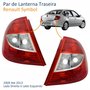 Par de Lanterna Traseira Renault Symbol 2009 Até 2013