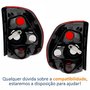 Par de Lanterna Traseira Vw Fox 2003 Até 2010