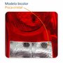 Par de Lanterna Traseira Vw Gol G4 2005 Até 2012 Carcaça Vermelha