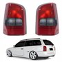 Par de Lanterna Traseira Vw Parati G2 Bola 1995 Até 1999 Fumê