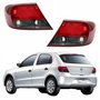 Par de Lanterna VW Gol G5 2009 Até 2012 Bicolor Fumê