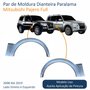 Par de Moldura Dianteira Paralama Mitsubishi Pajero Full 2008 Até 2019