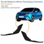 Par de Moldura Inferior Parachoque Dianteiro BYD Dolphin 2023 2024