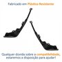 Par de Moldura Inferior Parachoque Dianteiro BYD Dolphin 2023 2024
