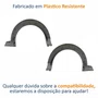 Par de Moldura Paralama Fiat Strada Working 2014 Até 2019 Dianteiro