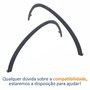 Par de Moldura Paralama Honda Crv 2007 Até 2011