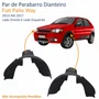 Par de Parabarro Dianteiro Fiat Palio Way 2013 Até 2017