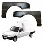 Par de Paralama Fiat Fiorino 1988 até 2003 Sem furo