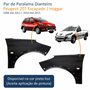 Par de Paralama Peugeot 207 Escapade Hoggar 2008 Até 2015