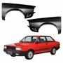 Par de Paralama Vw Voyage 1986 Até 1990