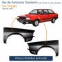 Par de Paralama Vw Voyage 1986 Até 1990