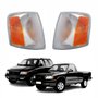 Par de Pisca Gm S-10 Blazer 1995 Até 2000 Âmbar