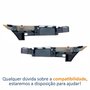 Par de Refletor Pisca Paralama Com Guia Ford Fusion 2006 Até 2009 Âmbar