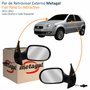 Par de Retrovisor Fiat Palio Es Attractive 2011 2012 4 Portas Com Controle METAGAL