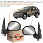 Par de Retrovisor Fiat Palio Weekend Adventure Locker 2011 Até 2020 Elétrico Com Pisca