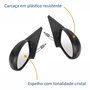 Par de Retrovisor Vw Gol Bola G2 2 Portas 1995 Até 1999 Com Controle