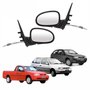Par de Retrovisor Vw Saveiro Parati Gol Bola G2 2 Portas 1995 Até 2000 Com Controle