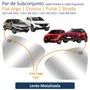 Par de Subconjunto Fiat Argo Cronos Pulse 2017 Até 2022 Fiat Strada 2020 Até 2024 Com Logo Fiat