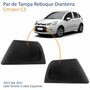 Par de Tampa Reboque Dianteira Citroen C3 2013 até 2021