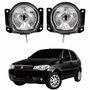 Par Farol Auxiliar De Milha Fiat Palio Fire 2001 Até 2011 Com Ferradura