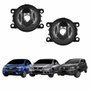 Par Farol Auxiliar De Milha Honda Civic 2015 2016 Fit 2015 Até 2017 Fiat Mobi 2016 Até 2023