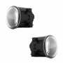 Par Farol Auxiliar de Milha Peugeot 207 2008 até 2014 307 2001 até 2011 Renault Sandero 2007 até 2019 Logan 2007 até 2019 Citroen C3 2002 até 2012 C4 2007 até 2009 Vidro Aro Prata
