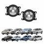 Par Farol Auxiliar de Milha Peugeot 207 2008 até 2014 307 2001 até 2011 Renault Sandero 2007 até 2019 Logan 2007 até 2019 Citroen C3 2002 até 2012 C4 2007 até 2009 Vidro Aro Prata