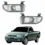 Par Farol Auxiliar De Milha Vw Saveiro G2 1995 Até 1999