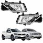 Par Farol Auxiliar de Milha Vw Saveiro G7 2016 Até 2020 Vw Saveiro G8 2020 Até 2022 Vw Gol G8 2020 Até 2022