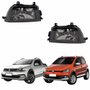 Par Farol Auxiliar De Milha Vw Saveiro G7 2018 Até 2020 Saveiro G8 2021 Até 2023 Crossfox 2015 Até 2021