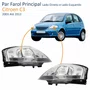 Par Farol Citroen C3 2003 Até 2012 Cromado Elétrico Com Motor