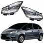 Par Farol Citroen C4 Gran Picasso 2007 2008 2009 2010 Máscara Cromada Com Pisca