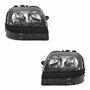Par Farol Fiat Doblo 2002 Até 2009 Mascara Negra