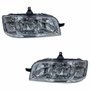 Par Farol Fiat Ducato 2005 Até 2015 Máscara Cromada