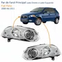 Par Farol Fiat Palio 2008 Até 2011 Máscara Cromada Com Anel Cromado
