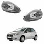 Par Farol Fiat Punto 2008 2009 2010 2011 2012 Mascara Cinza