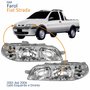 Par Farol Principal Fiat Strada 2001 2002 2003 2004 Carcaça Cinza