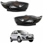 Par Farol Ford Fiesta 2011 Até 2016 Máscara Negra