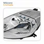 Par Farol Principal Ford Ka 2008 Até 2014 Máscara Cromada