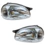 Par Farol Gm Corsa 1994 Até 1999 Lente Raiada