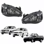 Par Farol GM Corsa 2003 Até 2012 Montana 2003 Até 2010 Foco Duplo Máscara Negra Pisca Liso