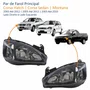 Par Farol GM Corsa 2003 Até 2012 Montana 2003 Até 2010 Foco Duplo Máscara Negra Pisca Liso